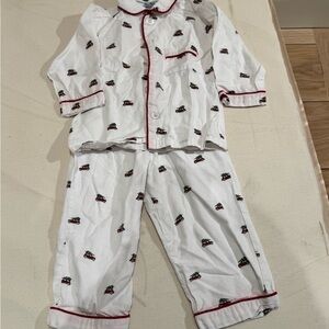 Petite Plume Classic Holiday pajamas.